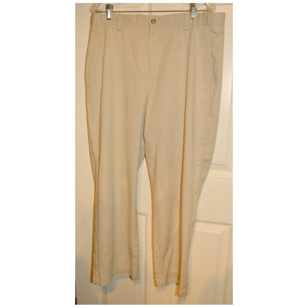 Dockers Men's Khaki Size 36W 32L "Basic Twill" Dress Pants Slacks